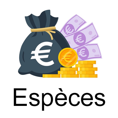 Paiement en espèces